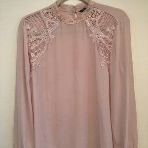 Pink Longsleeve Blouse